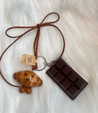 Tamagachi Charm Keychain
