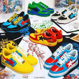 Bape Sta X Marvel Hero Sneakers