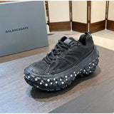 Metal Stud Thick Sole All Terrain Sneakers