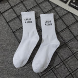 Life Is A Joke Socks