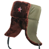 Soviet Badge Russian Ushanka Hat