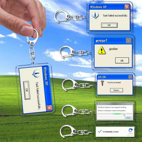 Window Alert Keychains
