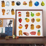 58PCS Robloxs Face Sticker Set