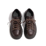 Low Top Leather Boots