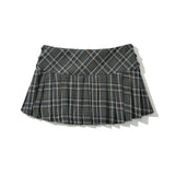 Korean Mini Plaid Skirts