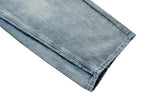Double-layer Patchwork Baggy Jeans