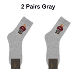 2 Pairs Polo Bear Socks