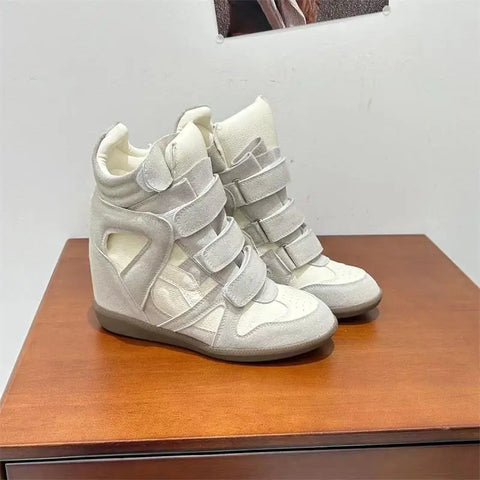 Thick-soled Marant Wedge Sneakers