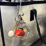 Tamagachi Charm Keychain