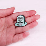 Here Lies Squidward's Hopes and Dreams Enamel Pin