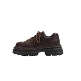 Low Top Leather Boots