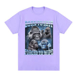 Born To Shit Forced To Wipe Gorilla Tee