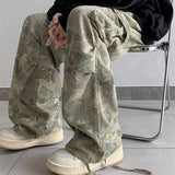 Camouflage Baggy Cargo Jeans