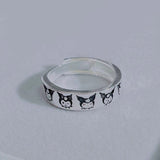Stainless Steel Kelly Kitty Ring