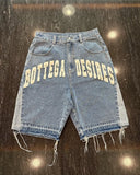 Bottega Desires Denim Shorts