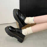 Low Top Leather Boots