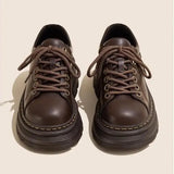 Low Top Leather Boots