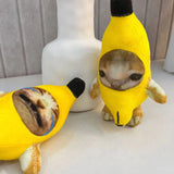 Banana Cat Doll Keychain