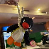 16cm Depressed Penguin Plush Keychain