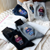 2 Pairs Polo Bear Socks
