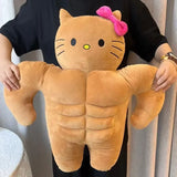 30cm Muscles Hello Kitty Plush Toy
