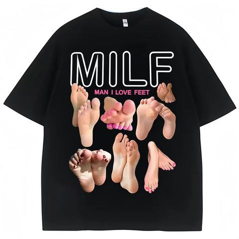MILF Man I Love Feet Tee