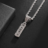 CZ Xanax Necklace