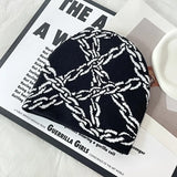 Chain Knitted Beanie