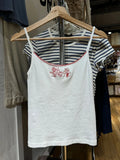 Strawberry Shortcake Embroidered Camis Top