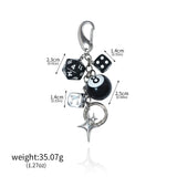 Dice Charms Keychain