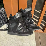 Thick-soled Marant Wedge Sneakers