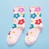 Japanese Flower Socks
