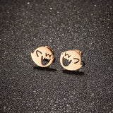 Boo Mario Stainless Steel Earrings
