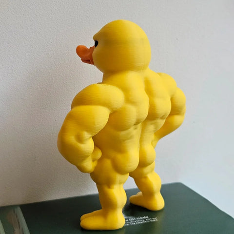 Buff Duckie Sculpture