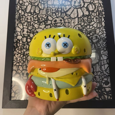 SpongeBob Hamburger Sculpture