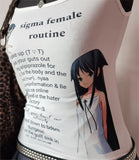 Sigma Female Routine Top