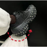 Metal Stud Thick Sole All Terrain Sneakers