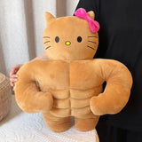 30cm Muscles Hello Kitty Plush Toy