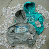 Social Security Zip Up Hoodie