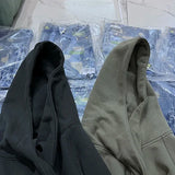 24AW Cross-Tie Shoulder Slung Hoodie