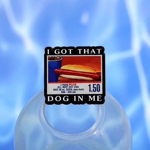 I GOT THAT DOG IN me Pin