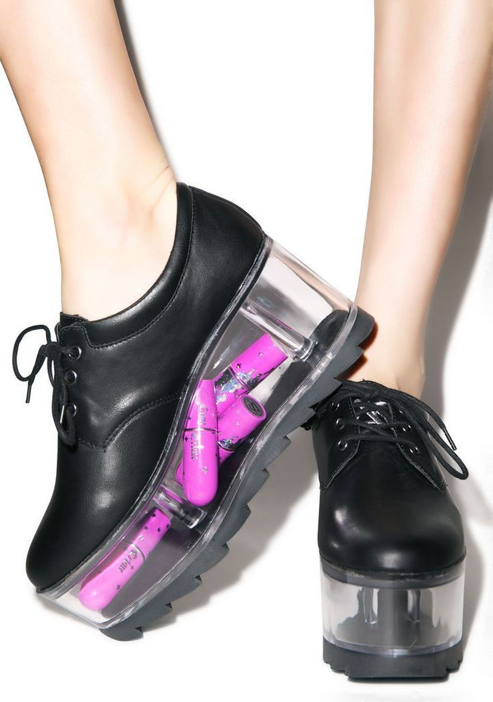 Transparent Platform Shoes (Customizable) â White Market