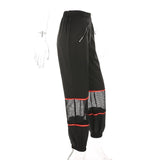 High Waisted Meshed Sport Trouser