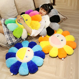 Rainbow Flower Pillows