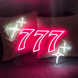 Triple Seven 777 Neon Light