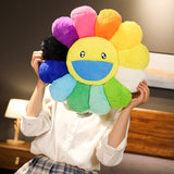 Rainbow Flower Pillows