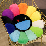 Rainbow Flower Pillows