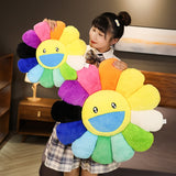 Rainbow Flower Pillows