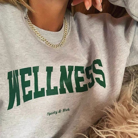 "WELLNESS" Sweater