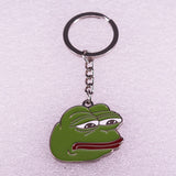 Pepe + Kermit Pins & Keychains